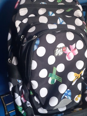 Lyc Sac One trolley school backpack for girls with bows