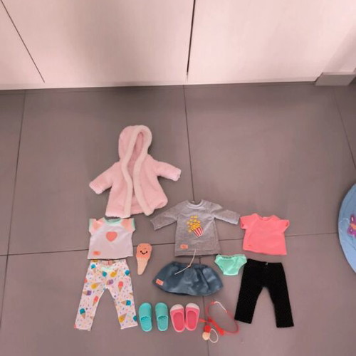 Doll clothes for Κουκλες og, like new