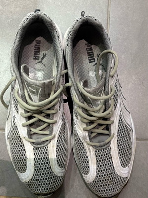 Puma sneakers used, mesh, size 44