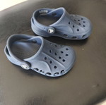 Παιδικά Crocs σαμπό μεταχειρισμένα, μπλε ναυτικό Νο. 8