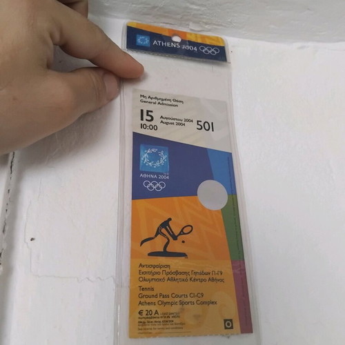 Olympic Games 2004 Tickets New, Set of 11