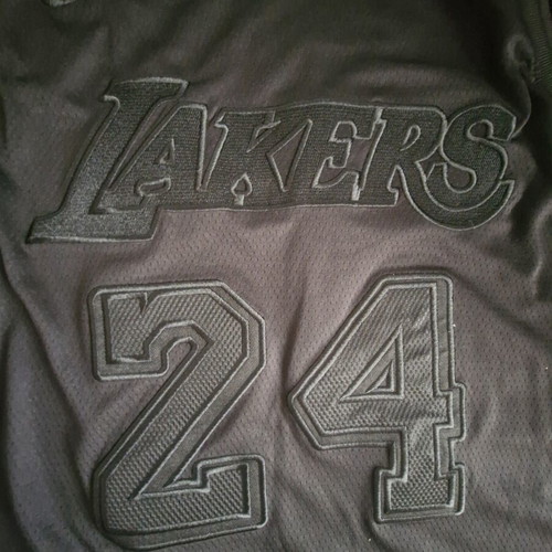Nike NBA Los Angeles Lakers Kobe Bryant #24 Black Mamba Edition jersey new