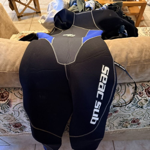 Seac Sub diving suit women's medium, used with natural wear