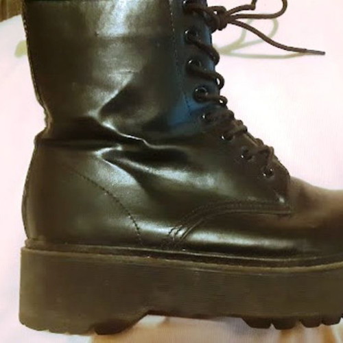 Voi & Noi women's combat boots used, size 41, black
