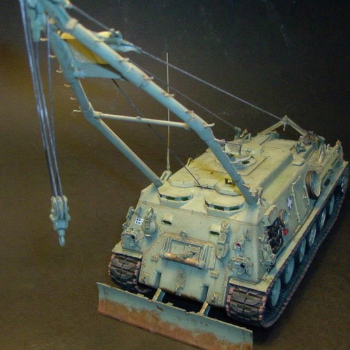 M88A1 Recovery Tank Model 1/35 scale like new by AFV Models