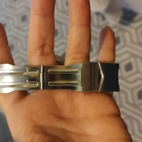 Sandra Fellini watch used with silver metal bracelet