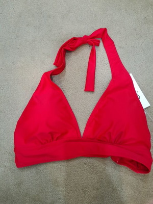 4F Women's Swimwear Top XL Red new with UV protection