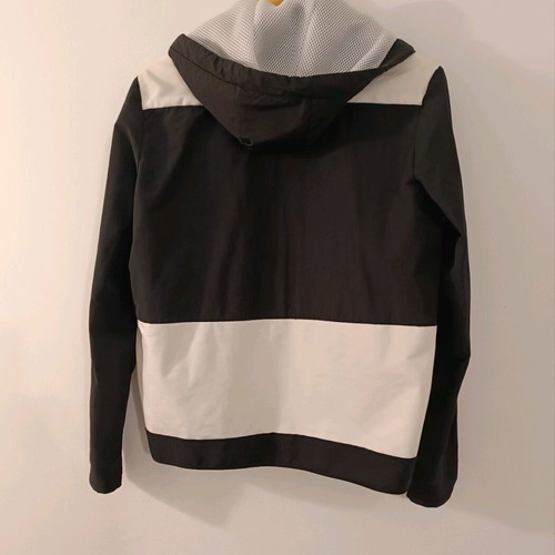 Men's MFTD windbreaker black-white like new, size S/2