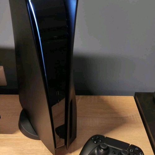 Faceplate for Sony PlayStation 5 Disk Edition black matte new