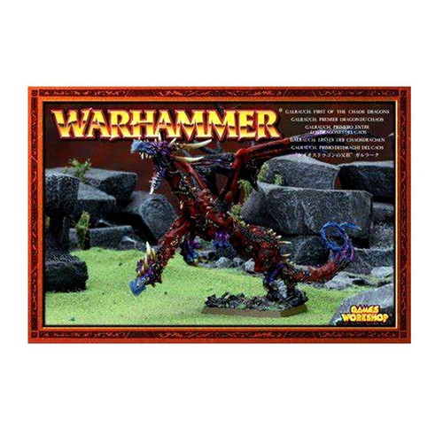 Galrauch the Great Drake Warriors of Chaos Warhammer figure used