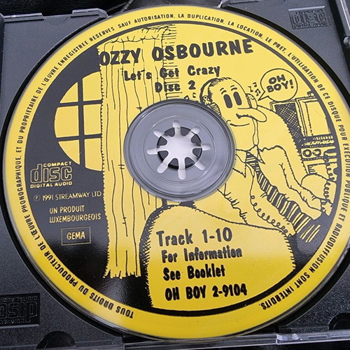 Ozzy Osbourne Let's Get Crazy 2CD used, metal