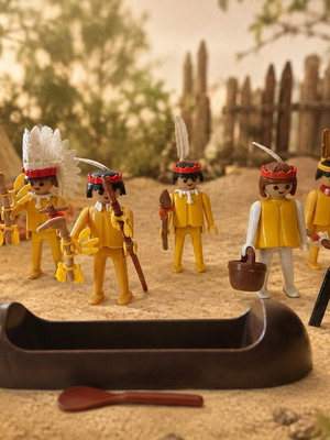 Playmobil Vintage 80s Western σετ σαν καινούργιο