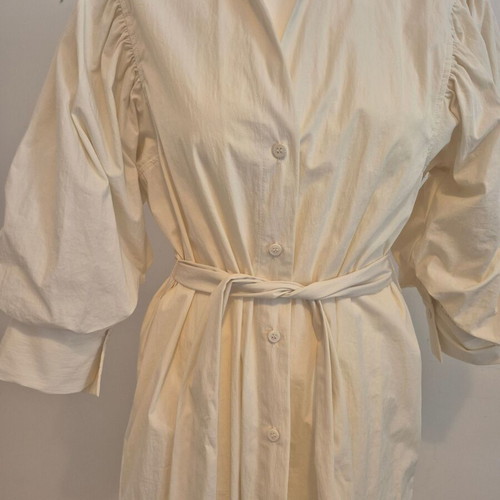 Zara semizie dress new, size S, beige