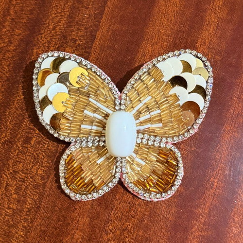 Handmade colorful butterfly brooch new