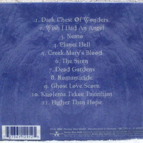 Nightwish Once CD limited edition O-Card like new