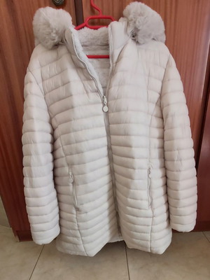 Women's reversible jacket new, size 3XL, beige