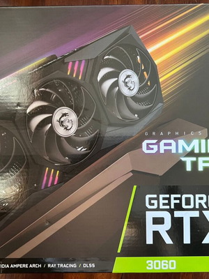MSI GeForce RTX 3060 12GB Gaming Trio X μεταχειρισμένη κάρτα γραφικών