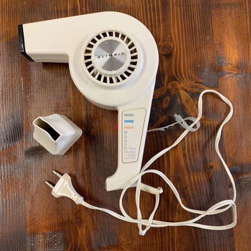 Olimpic hair dryer used, vintage 1980