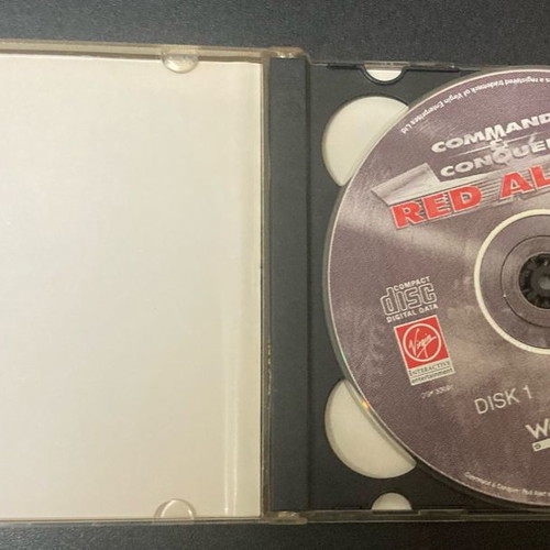 Command & Conquer Red Alert PC used in good condition