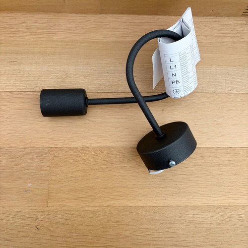 Black wall light new