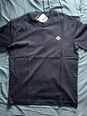 Casablanca T-shirt new, dark blue, size M