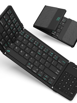 Nillkin Σπαστή Bluetooth Πληκτρολόγιο με Τάμπλετ και Αριθμητικό Μодул