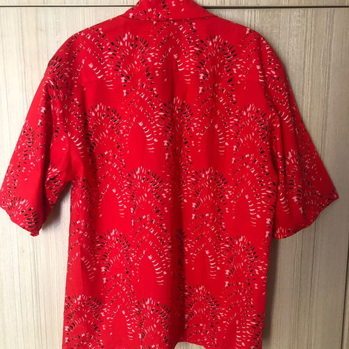 Love and Alicia shirt new cotton oversized red size M
