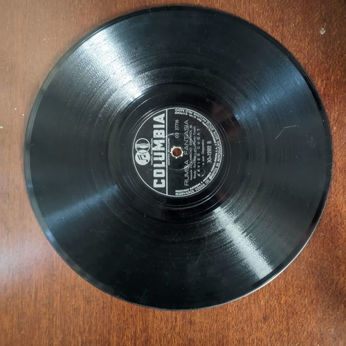 78 rpm vinyl record used, Latin, Columbia 1947