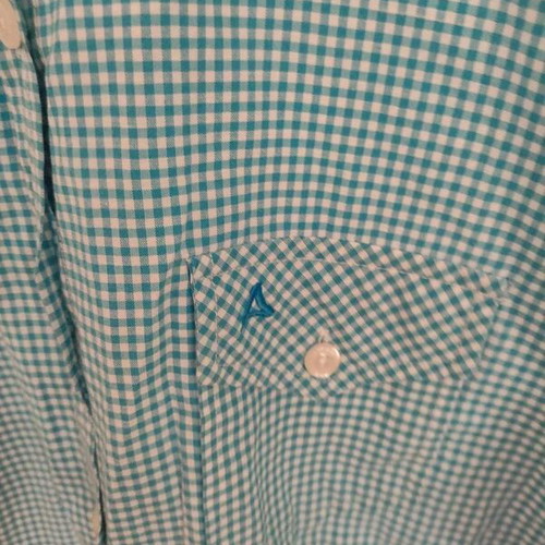 Schoeffel lightweight women's shirt plaid pattern sizes L/XL like new