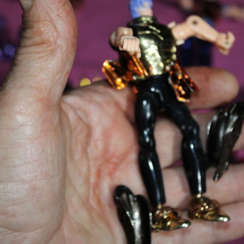 Les Chevaliers du Zodiaque figures like new, pack of 14 N16