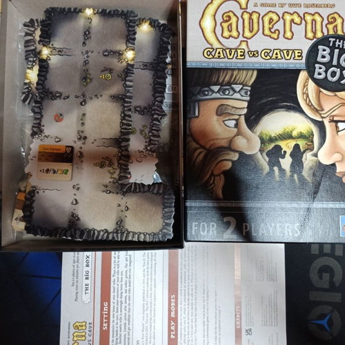 Caverna Cave-Vs-Cave Big Box board game