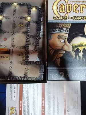 Caverna Cave-Vs-Cave Big Box board game