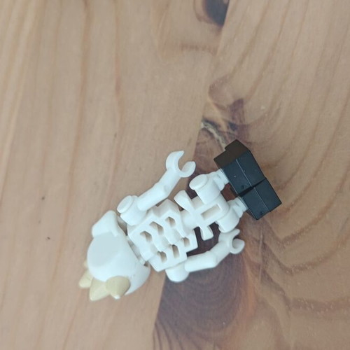Lego Ninjago Nuckal (Skulkin) Legacy minifigure like new