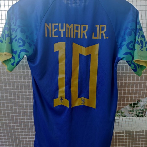 Nike Dry Fit Neymar Kids' Shirt like new, blue, age 9