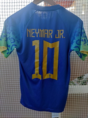 Nike Dry Fit μπλούζα παιδική Neymar σαν καινούργια, μπλε, 9 ετών
