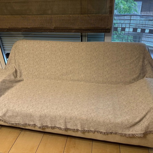 Rythmos sofa throws 2 pieces used 180x280