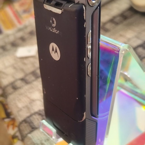 Motorola KRZR K1 used mobile phone blue