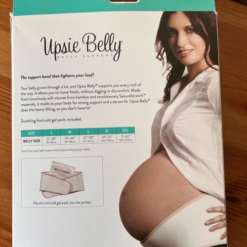 Belly Bandit Upsie maternity and nursing belt beige new