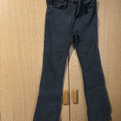 Toi Moi black gray jeans size S used, elastic flare fit
