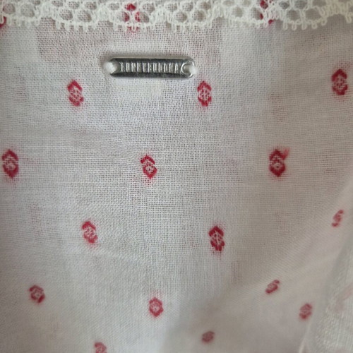 Funky Buddha blouse like new, white summer top size M