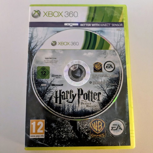 Harry Potter and the Deathly Hallows Part 1 Xbox 360 game like new, CIB