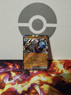 Rampardos Ex 045/084 Pitch Black card like new