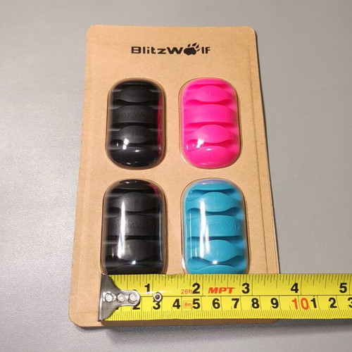 BlitzWolf cable management bases new, pack of 4, TPU