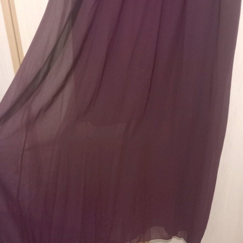 Purple long dress like new, size XL