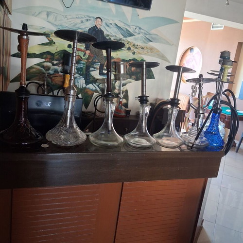 Cafe Equipment Set like new with 25 rattan chairs, Samsung TVs, and more