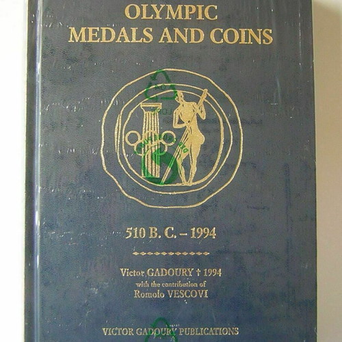 Olympic Games Catalog Book New For Medals 510 B.C.-1994