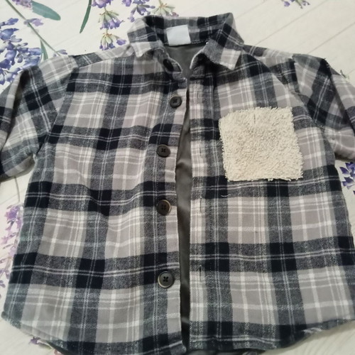 Zara warm shirt like new, size 98 cm, 2-3 years