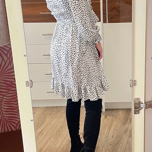 (M) Maje wrap dress