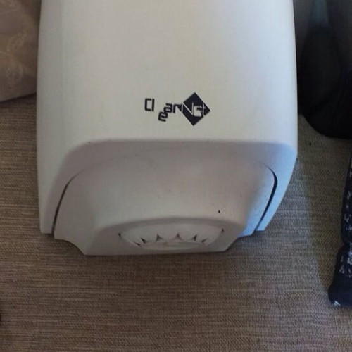 Professional accessories like new exit light, hand paper machine, and air freshener