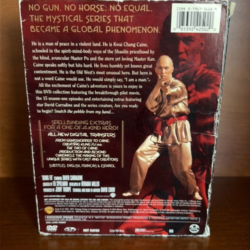 Kung Fu The Complete First Season DVD